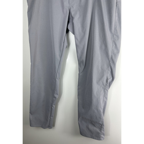 Peter Millar Performance 5-Pocket Core Pant Gray Chino Twill Men's 40 x 32 *Flaw - Picture 4 of 13